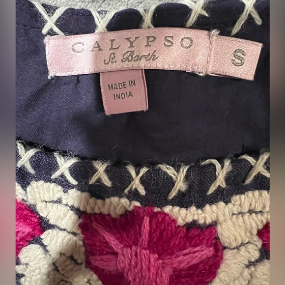 Calypso St Barth's Linen Dress Small - Picture 8 of 12